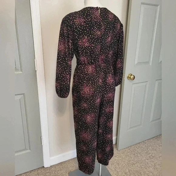Kate Spade Disco Dots Cropped Wide L eg 70s Inspired Retro Jumpsuit(2) - Picture 6 of 12